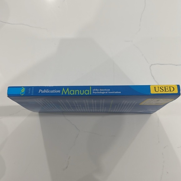 Publication Manual of the American Psychological Association Sixth Edition Book - Picture 5 of 12